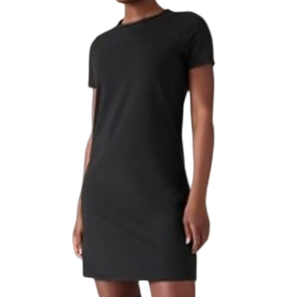 Athleta Women's Essential Tee Dress Black Size Small New With Tags Condition
